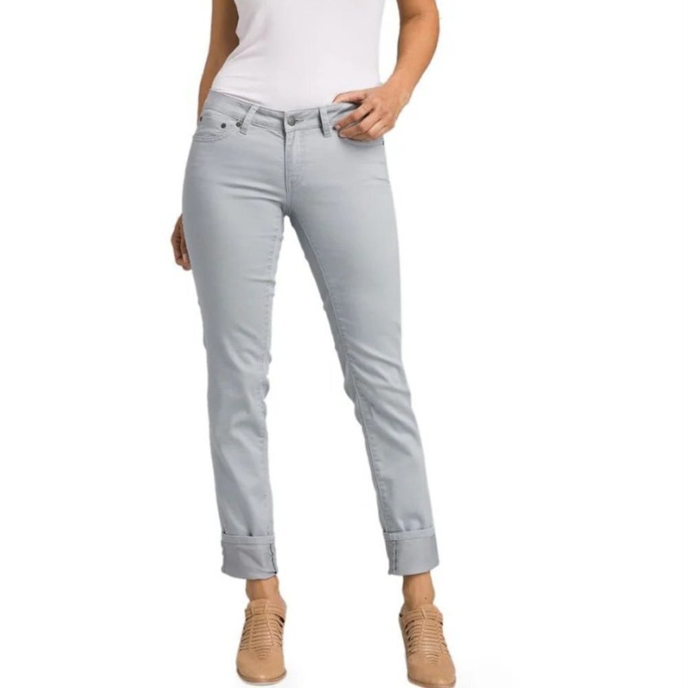 Prana Women's Kara  Low-Rise Tapered Leg Jeans - 14/32